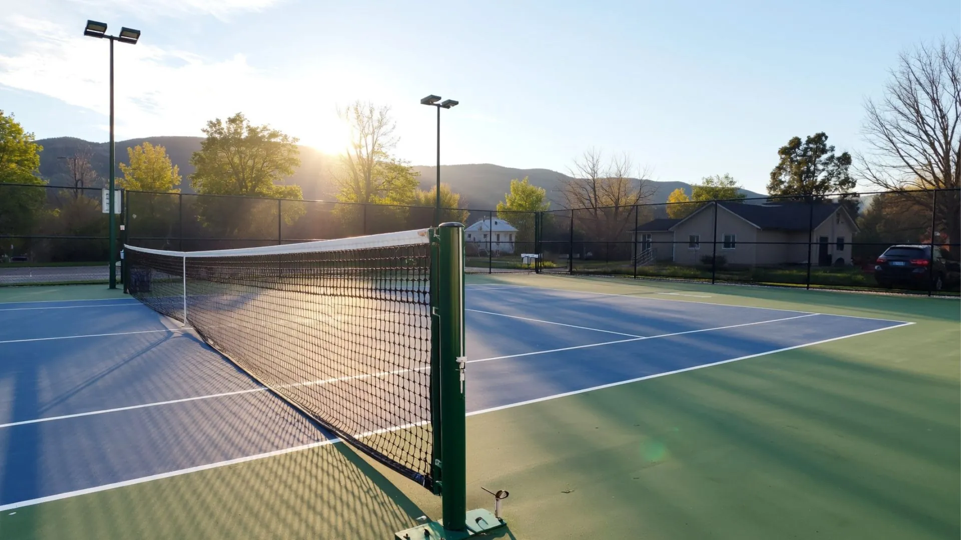 Court Lighting & Fencing